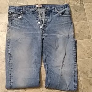 Levi red 501 jeans